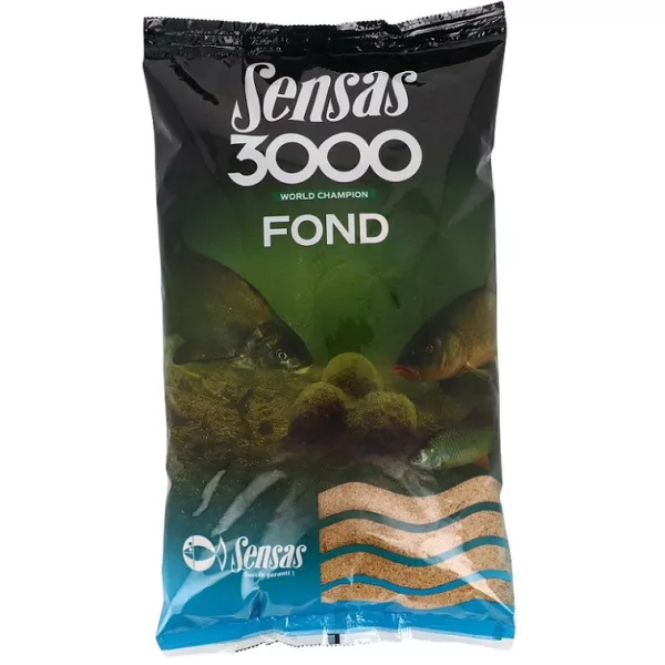 Sensas 3000 Fond Heavy Mix Riečne krmivo 3kg