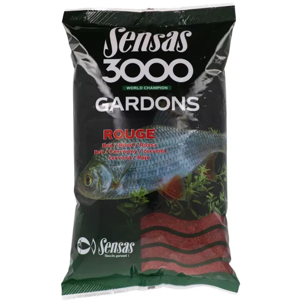 Sensas 3000 Gardons Red Plotica Krmivo 1kg