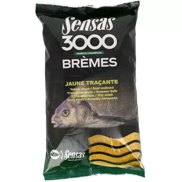 Sensas 3000 Bremes Yellow Cloud Krmivo 1Kg