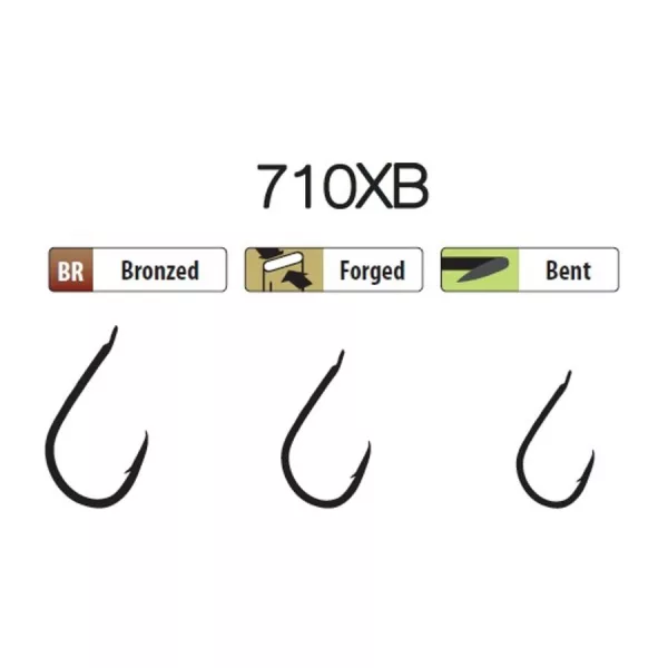 Trabucco XPS 710XB 14 Háčik s očkom a protihrotom 25ks