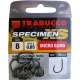Trabucco XS Specimen 12 Očkový, Brkatý Háčik 15ks