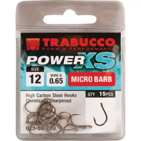   Trabucco Power XS 14 Háčik s očkom, s protihrotom Feeder 15ks
