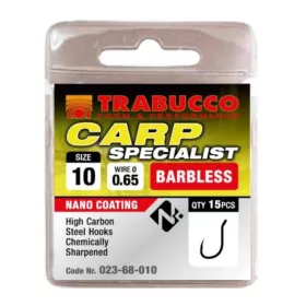   Trabucco Carp Specialist 16 Očkový, Bezprotihrotový Háčik 15ks