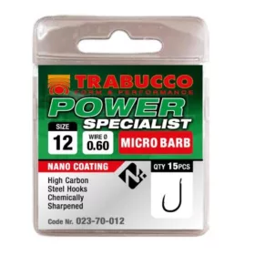   Trabucco Power Specialist 18 s plôškou, háčik s ostňom 15ks