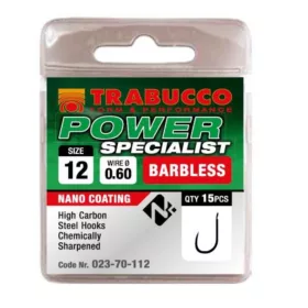  Trabucco Power Specialist 18 s plôškou, háčik bez ostňa 15ks