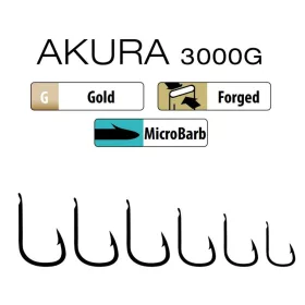   Trabucco Akura 3000G 18 Háčikov s lopatkou, s protihrotom 15ks