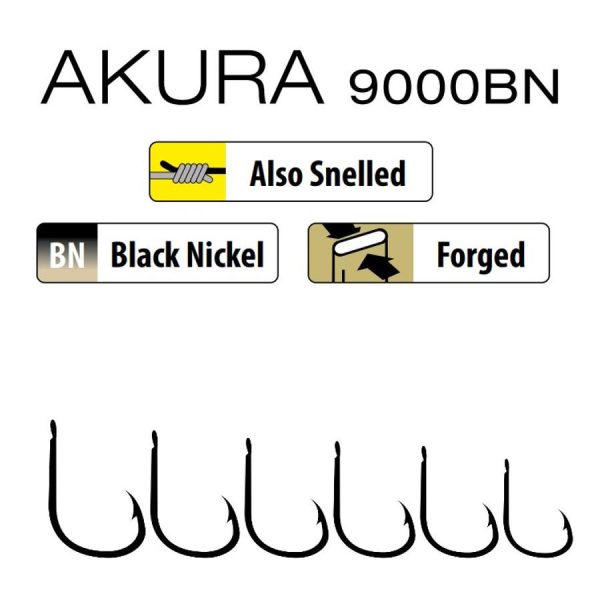 Trabucco Akura 9000 BN 2/0 Háčikov s lopatkou, s protihrotom 15ks