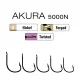 Trabucco Akura 5000N 06 Háčik s plôškou a protihrotom 15ks
