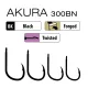 Trabucco Akura 300 BN 02 Háčik s plôškou a protihrotom 10ks