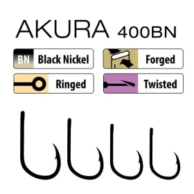   Trabucco Akura Continental 400 BN 02 Háčik s očkom a protihrotom 10ks