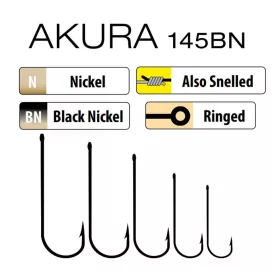 Trabucco Akura 145 BN 10 Háčik na dravce 15ks