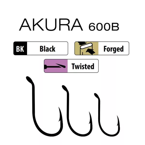 Trabucco Akura Siluro 600B 10/0 Háčik na dravce 5ks