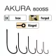 Trabucco Akura 800 SS 7/0 Háčik na dravce 4ks
