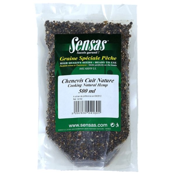 Sensas Varené Konopné Semeno Špeciálne Prírodné 500ml