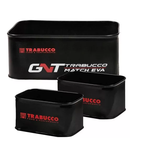 Trabucco GNT Match Evagoundbait Bowl 3-dielna Súprava misiek na miešanie krmiva