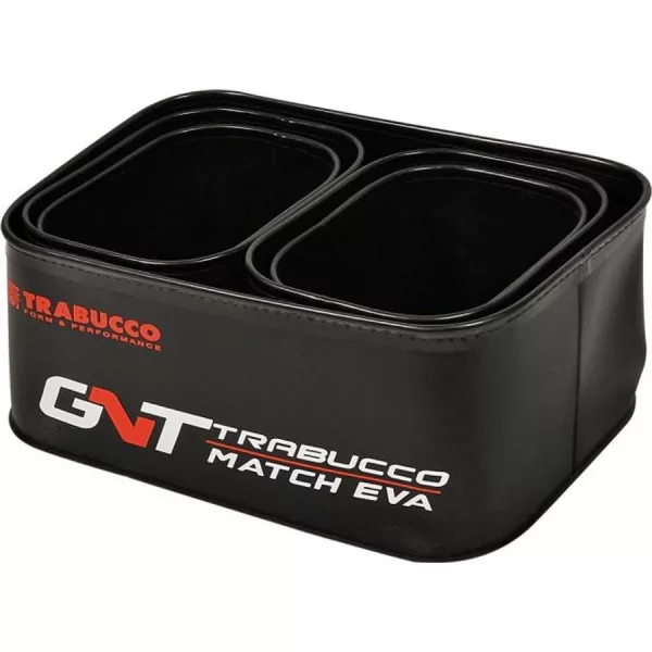 Trabucco GNT Match Evagoundbait Bowl 5-dielna Súprava misiek na miešanie krmiva