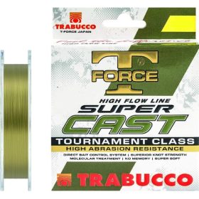   Monofilový kmeňový vlasec Trabucco T-force Super Cast 0,185mm 150m