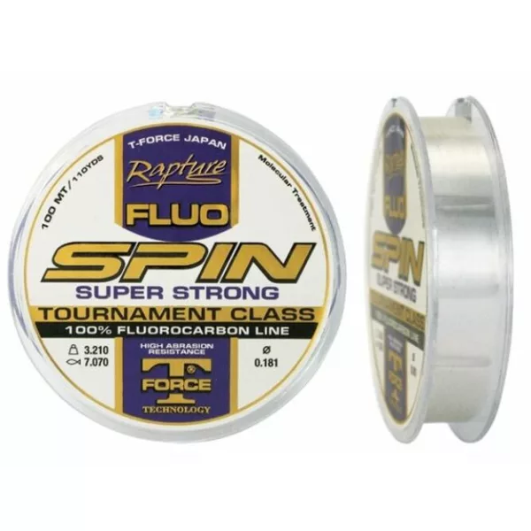 Rapture Spin Fluorocarbon 100m 0,22mm Monofil Hlavný vlasec