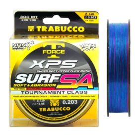   Trabucco T-Force XPS Surf Soft+Abrasion Mark System 300m 0,30mm Monofilný hlavný vlasec