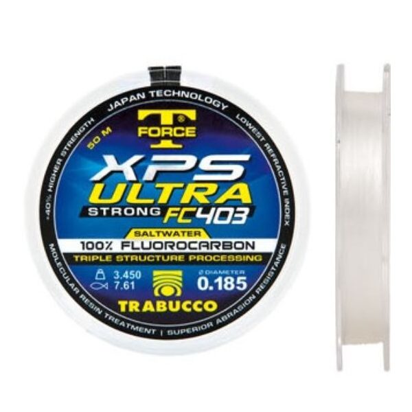 Trabucco T- Force XPS Ultra Fluorocarbon 403 Saltwater 50m 0,33mm Monofil Predšnúra