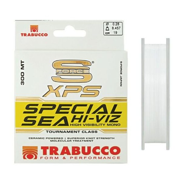 Trabucco S-Force XPS Special Sea Hi-Viz 600m 0,28mm Monofilný vlasec