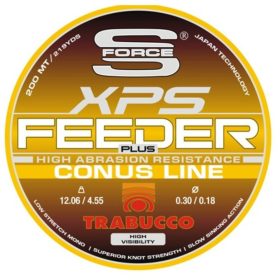   Trabucco S-Force Feeder Plus Conus 200m 0,35-0,25mm Monofil Hlavný Vlasec