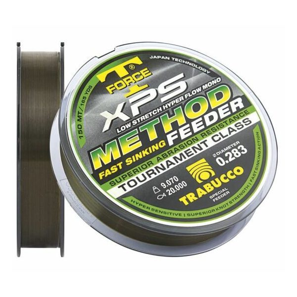 Trabucco T-Force XPS Method Feeder 300m 0,30mm Monofilný hlavný vlasec