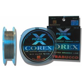   Trabucco X-Force Corex Pe Coated 100m 0,10mm Pletená hlavná šnúra