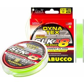   Trabucco Dyna-Tex SLK X8 SS 150m 0,165mm Limetkovo zelená Pletená hlavná šnúra