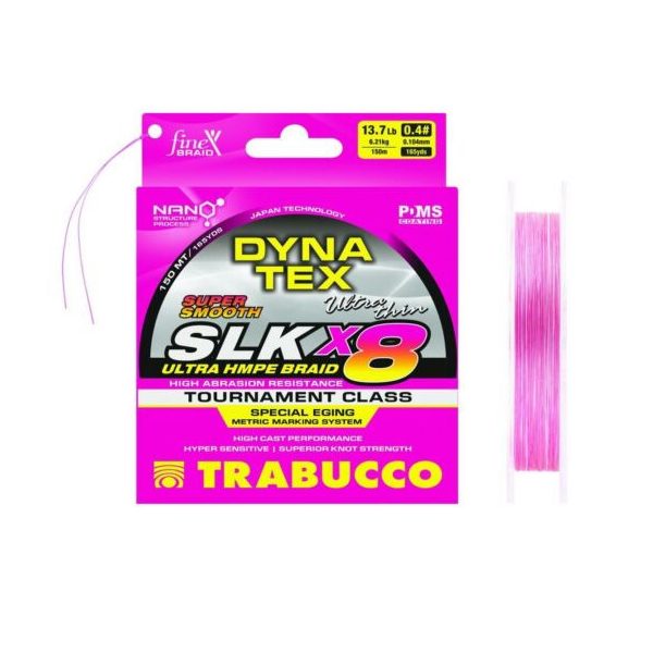 Trabucco Dyna-Tex SLK X8 Special EGI 150m 0,148mm Pletená hlavná šnúra