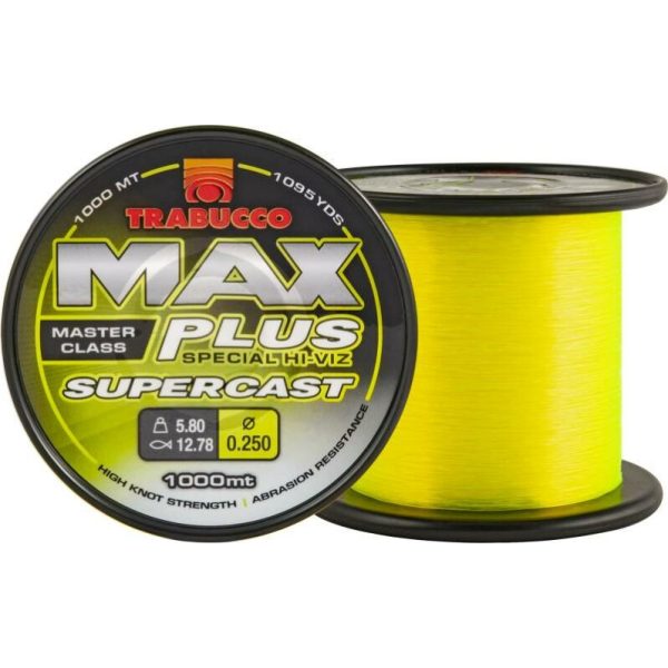 Trabucco Max Plus Line Supercast 1000m 0,22mm Monofilný Hlavný vlasec