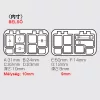 Meiho Pro Spring Case CB-440 Szerelékes Doboz 11,5x7,8x3,5cm