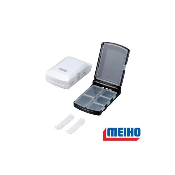 Meiho PA-6DD Premium Akiokun Fehér Szerelékes Doboz 9,7x6,4x3cm