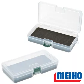   Meiho Slit Form Case L Jigfej és Műcsali Tartó Doboz 18,6x10,3x3,4cm