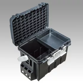   Meiho Bucket Mouth BM-9000 Fekete Szerelékes Láda 54x34x35cm