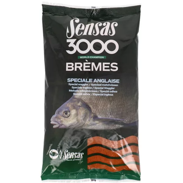 Sensas 3000 Super Anglaise Bream Krmivo 1kg