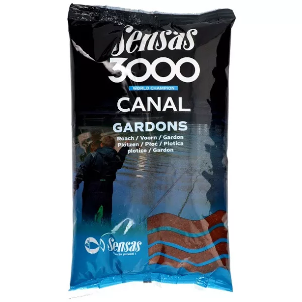 Sensas 3000 Super Canal Gardons Roach Krmivo 1kg
