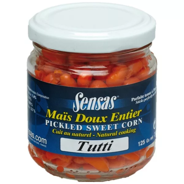 Sensas Fľašková Ovocná Vnadená Kukurica 212ml