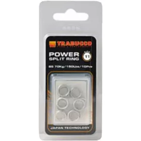 Trabucco Power Split Ring 12,5mm Delený krúžok 6ks
