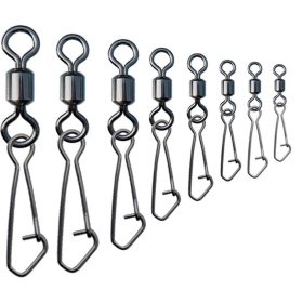 Trabucco Rolling Hooked Snap 22 Otočná karabínka 12ks