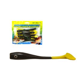   Arno Sphere Minnow Black-Yellow 11cm Plastová nástraha 10ks