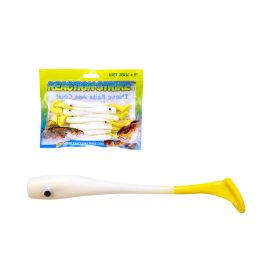   Arno Sphere Minnow White-Yellow 11cm Plastová nástraha 10ks