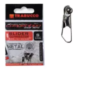   Trabucco Slider Connector M S kovovou vložkou Posuvný Držiak Plaváka 5ks
