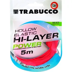   Trabucco Hi-Layer Hollow Elastic Power Dutá guma na deličku 1,9mm 5m
