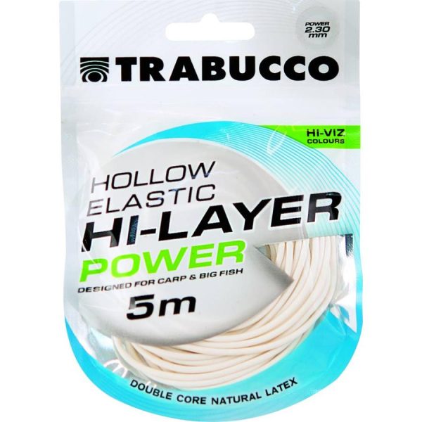 Trabucco Hi-Layer Hollow Elastic Power tyčová trubková guma 2,3mm 5m