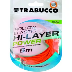   Trabucco Hi-Layer Hollow Elastic Power tyčová trubková guma 2,5mm 5m