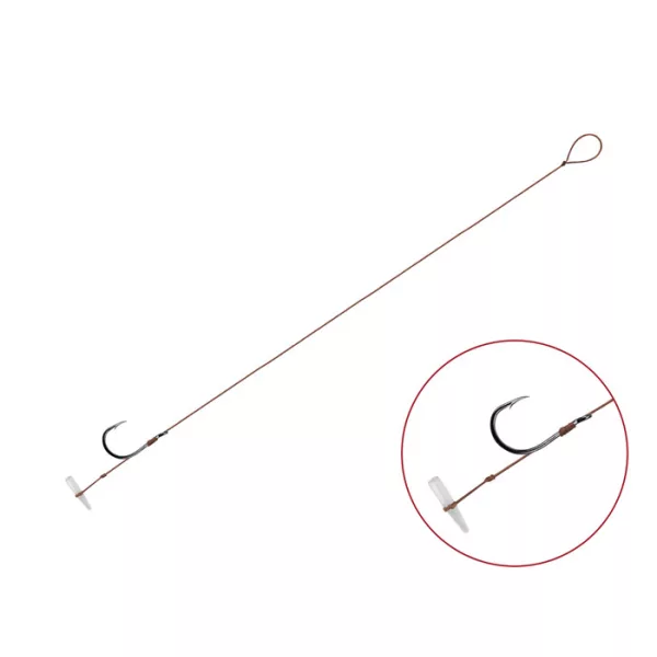 Feeder viazaný háčik Delphin Proxi 8 Quickstop / 6ks 12cm #6