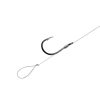 Feederový nadväzec Delphin FLR Loop / 6ks 8cm #8