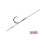 Delphin Proxi Sting Viazaný háčik 12cm / 0,10mm / BARB #6 / Sting 7mm