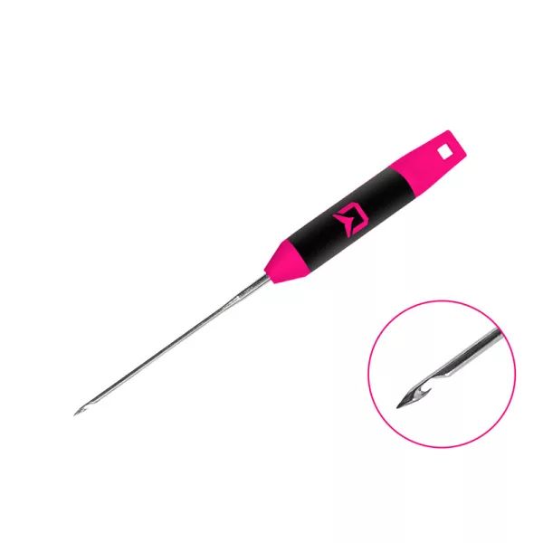 Delphin SLIM Safety 45mm/85mm Ihla na navliekanie ružová